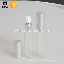 12ml / 15ml / 20ml Großhandel Parfüm billig Glasrohr mit Splitter Aluminiumkappe